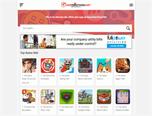 Tablet Screenshot of gamedienthoai.net